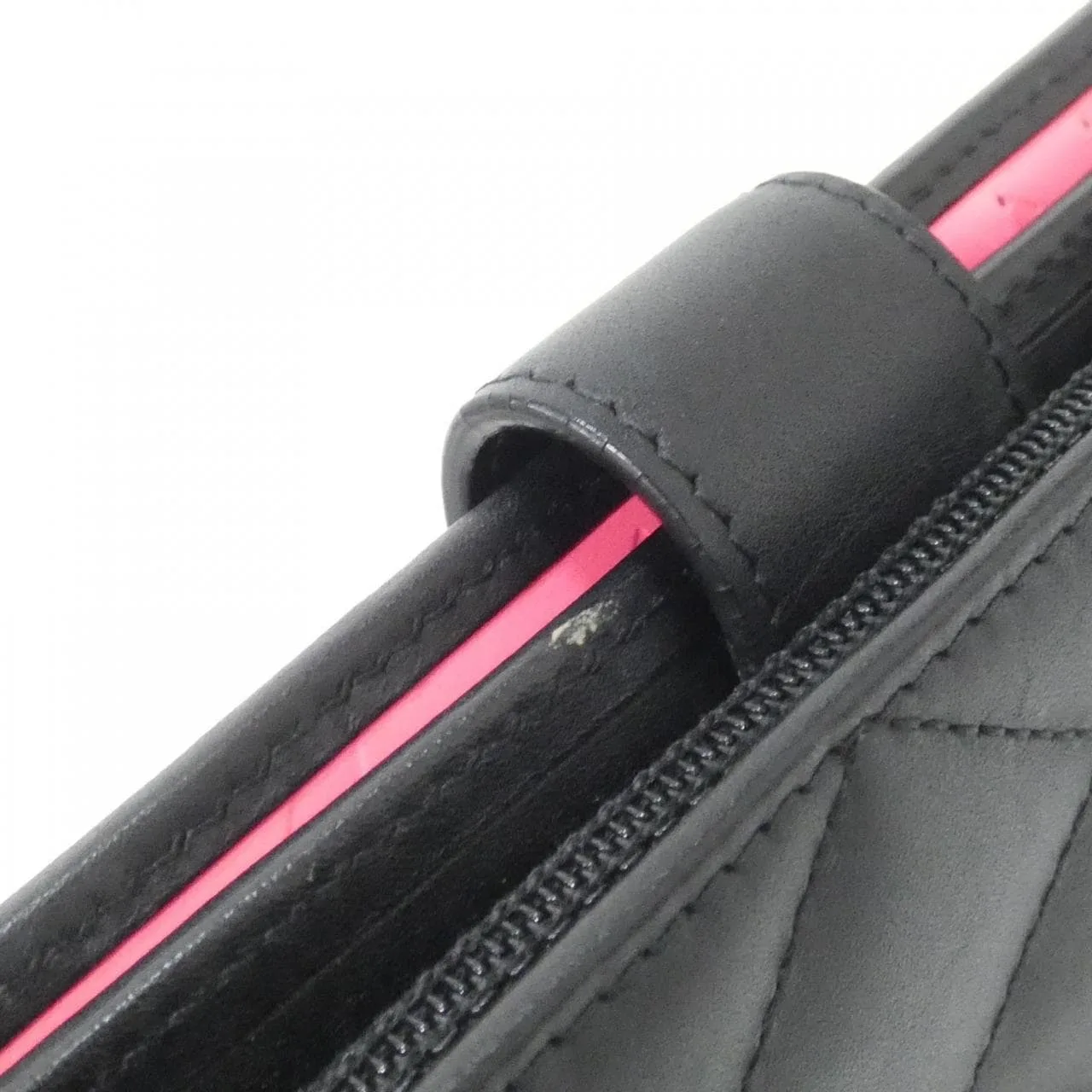 CHANEL Cambon 50080 Wallet Patent Leather Black Patent Leather Rank A - Thumbnail 6