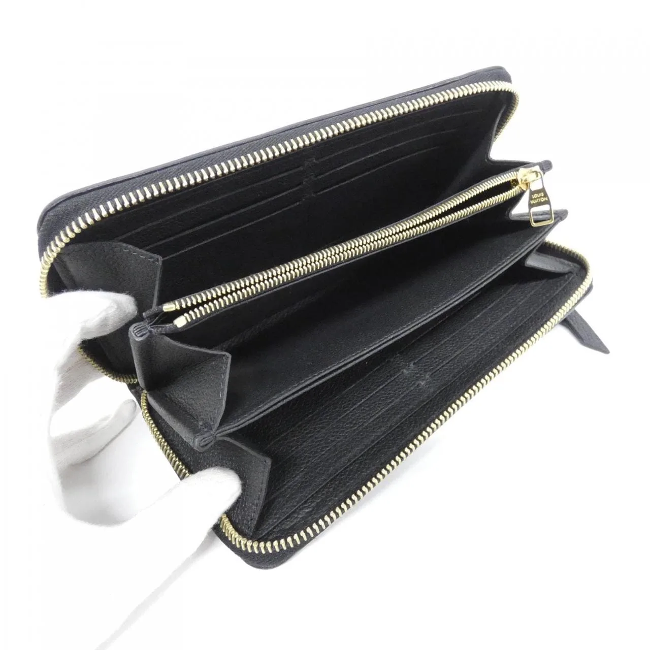 LOUIS VUITTON M82649 Wallet Monogram Black Monogram Rank A - Thumbnail 7