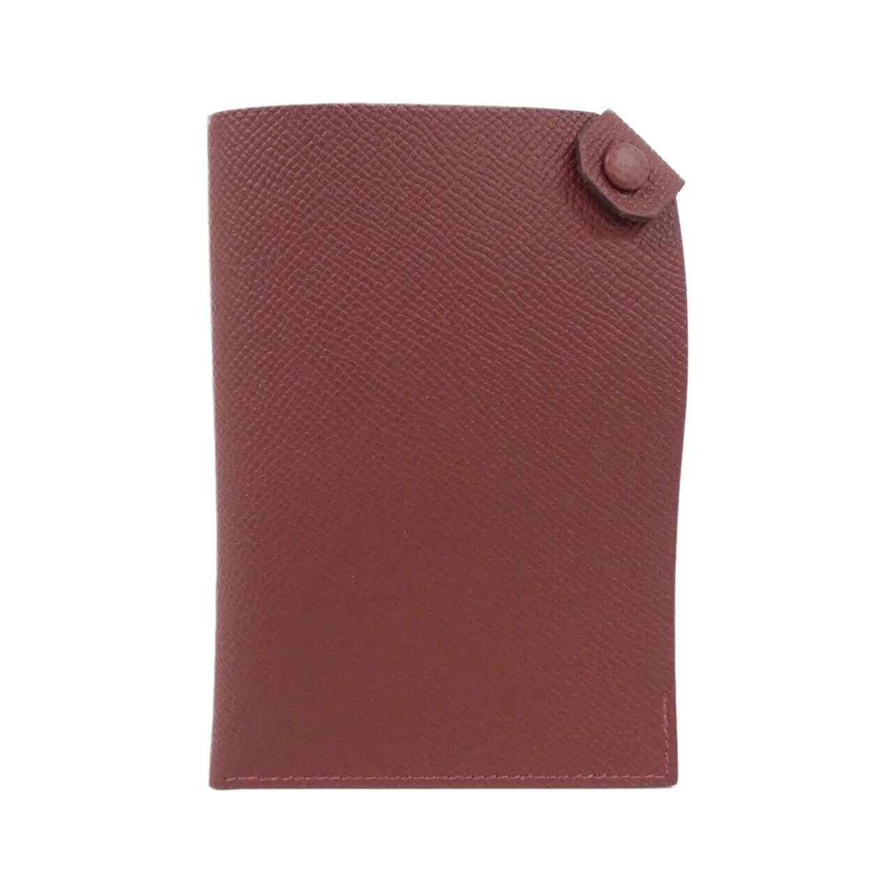 HERMES 057946CK Passport Case Epsom Rouge