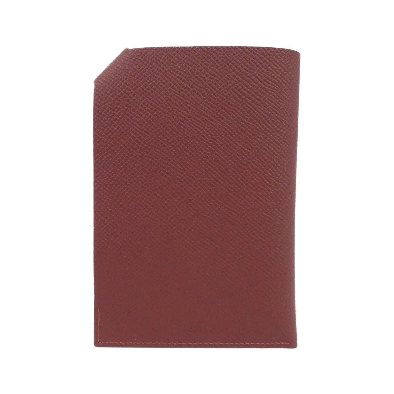 HERMES 057946CK Passport Case Epsom Rouge Epsom Leather Rank A - Thumbnail 2
