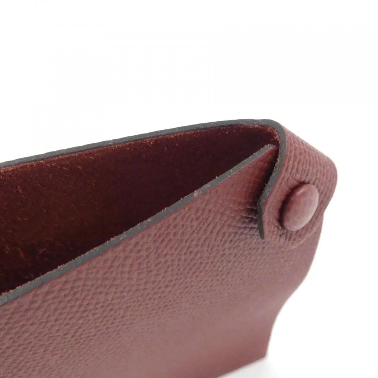 HERMES 057946CK Passport Case Epsom Rouge Epsom Leather Rank A - Thumbnail 4