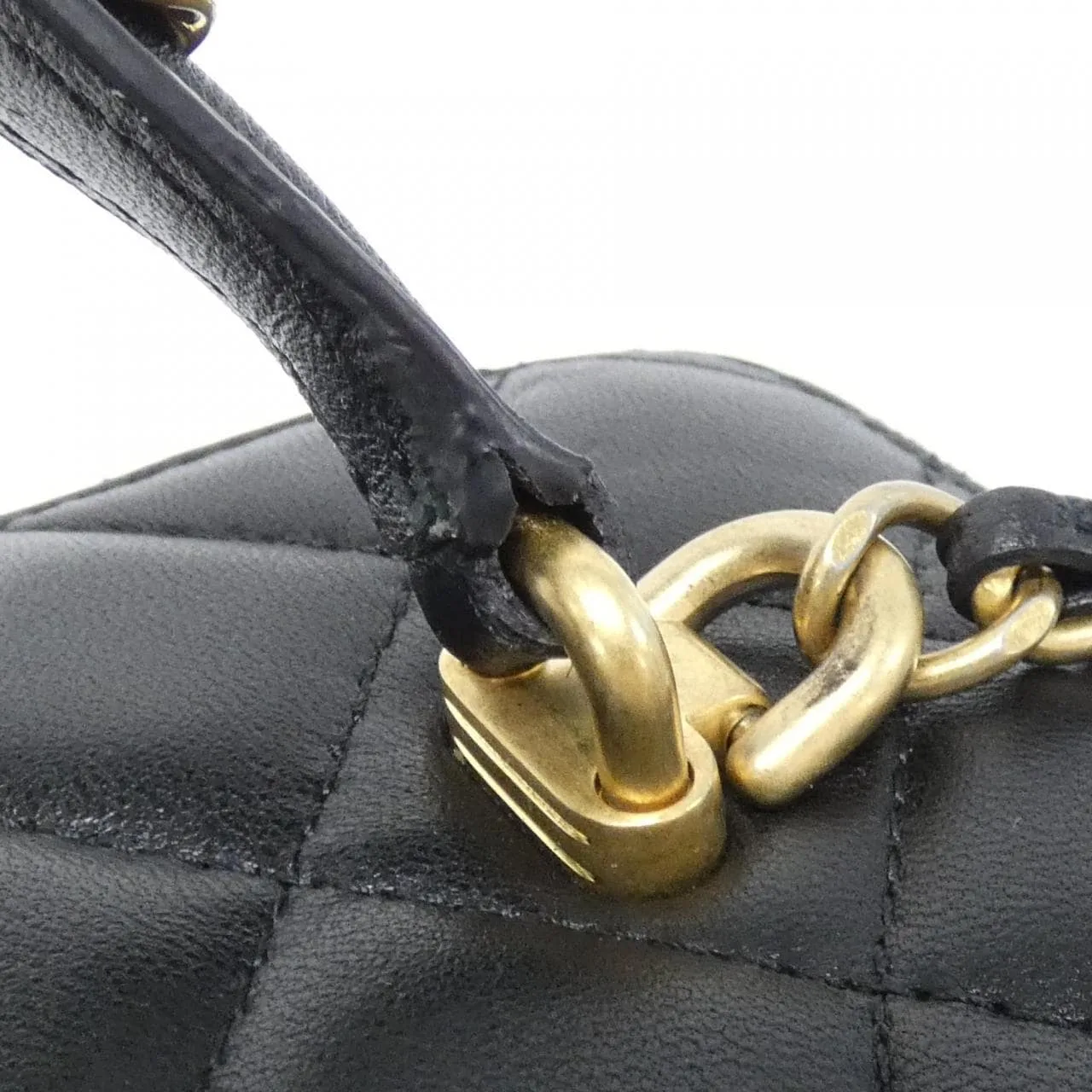 CHANEL Timeless Classic AP2199 Handbag Lambskin 黑色 羊皮 中古品A - 縮圖 5