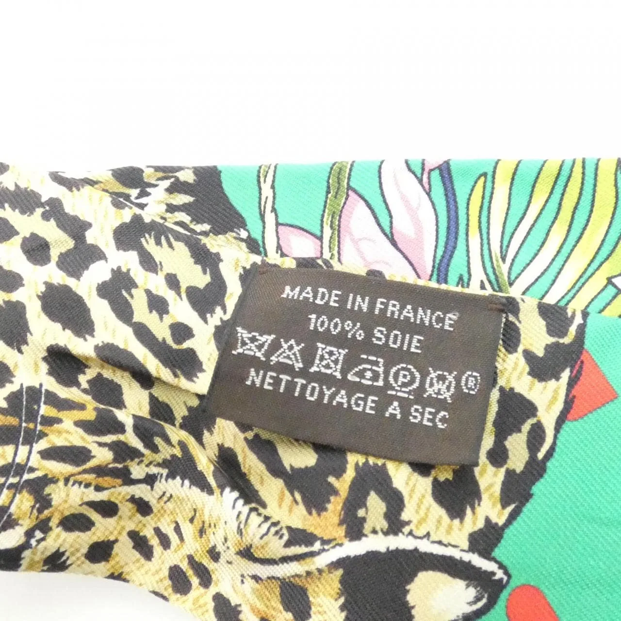 HERMES 063513S Scarf Black Rank A - Thumbnail 7