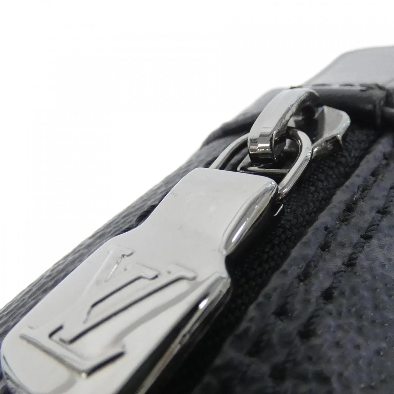 LOUIS VUITTON Eclipse M46577 Pouch Monogram 黑色 Monogram 中古品A - 縮圖 3