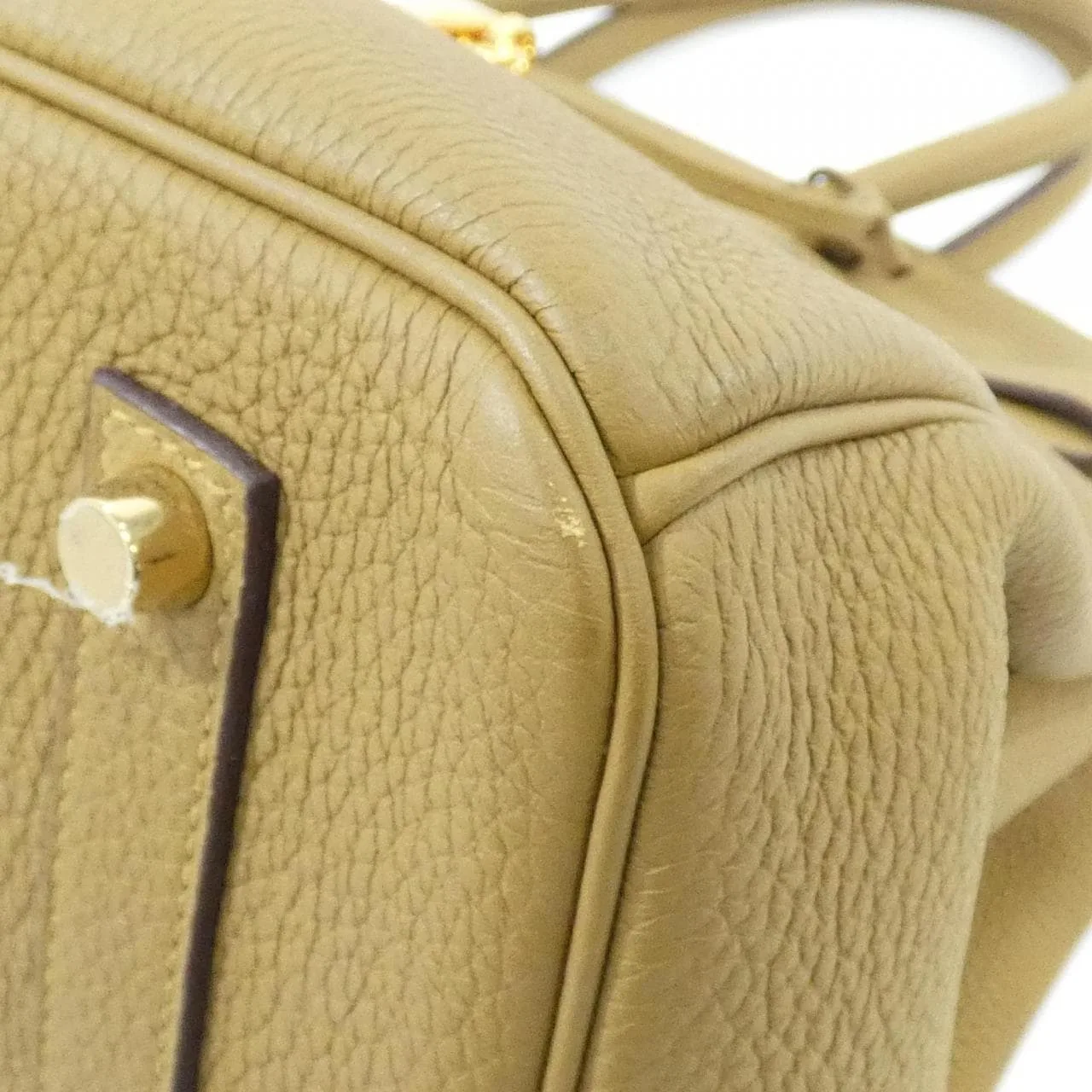 HERMES Birkin 027634CC Handbag Togo 黑色 Togo 牛皮 中古品A - 縮圖 3