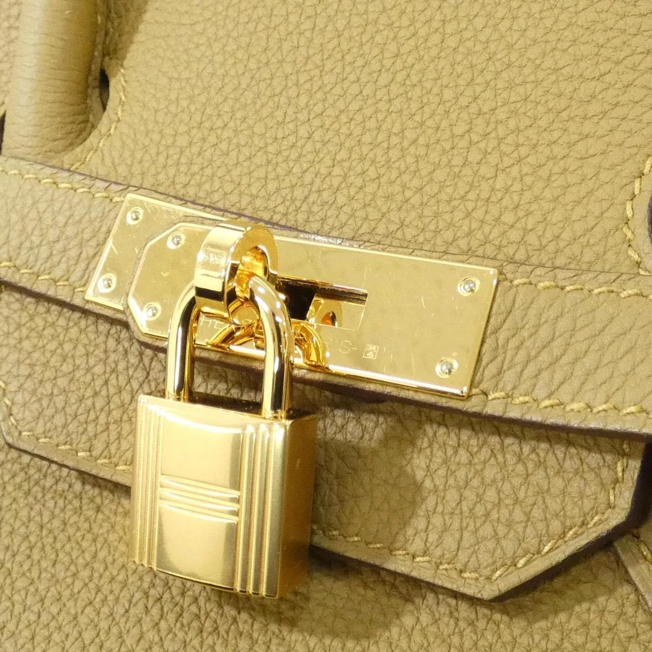 HERMES Birkin 027634CC Handbag Togo 黑色 Togo 牛皮 中古品A - 縮圖 5