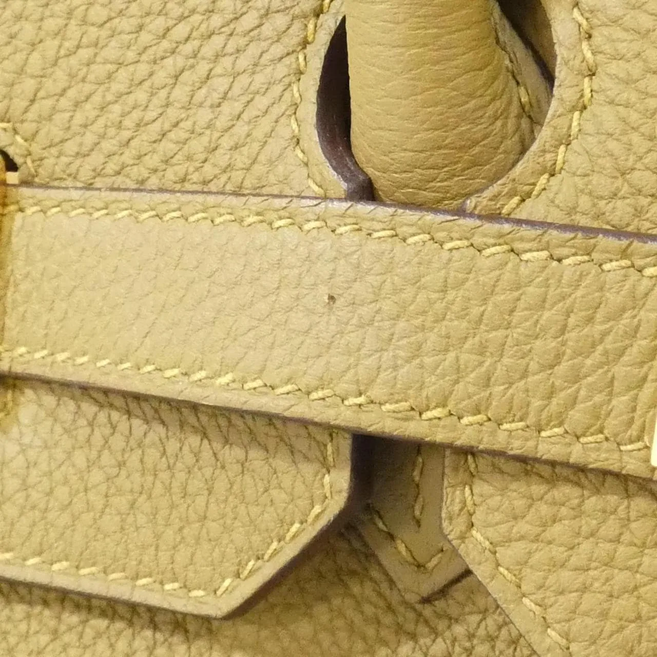 HERMES Birkin 027634CC Handbag Togo 黑色 Togo 牛皮 中古品A - 縮圖 6