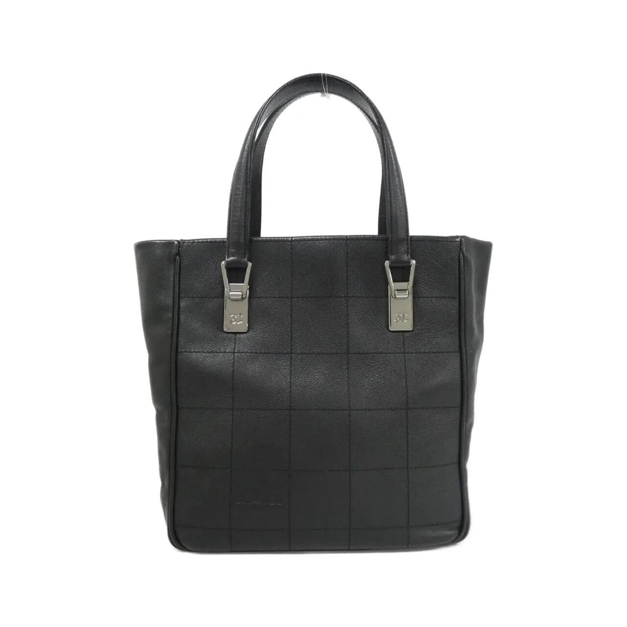 CHANEL 21367 Handbag Caviar Leather Black