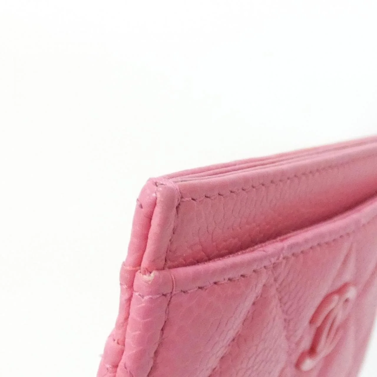CHANEL Timeless Classic AP1418 Card Case Grained Calfskin Pink Grained Calfskin Rank A - Thumbnail 4
