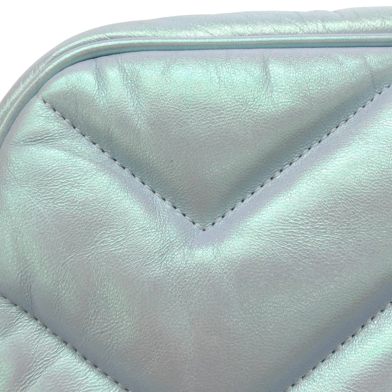 GUCCI Marmont 447632 AAC2V Shoulder Leather 金色 皮革 中古品A - 縮圖 4