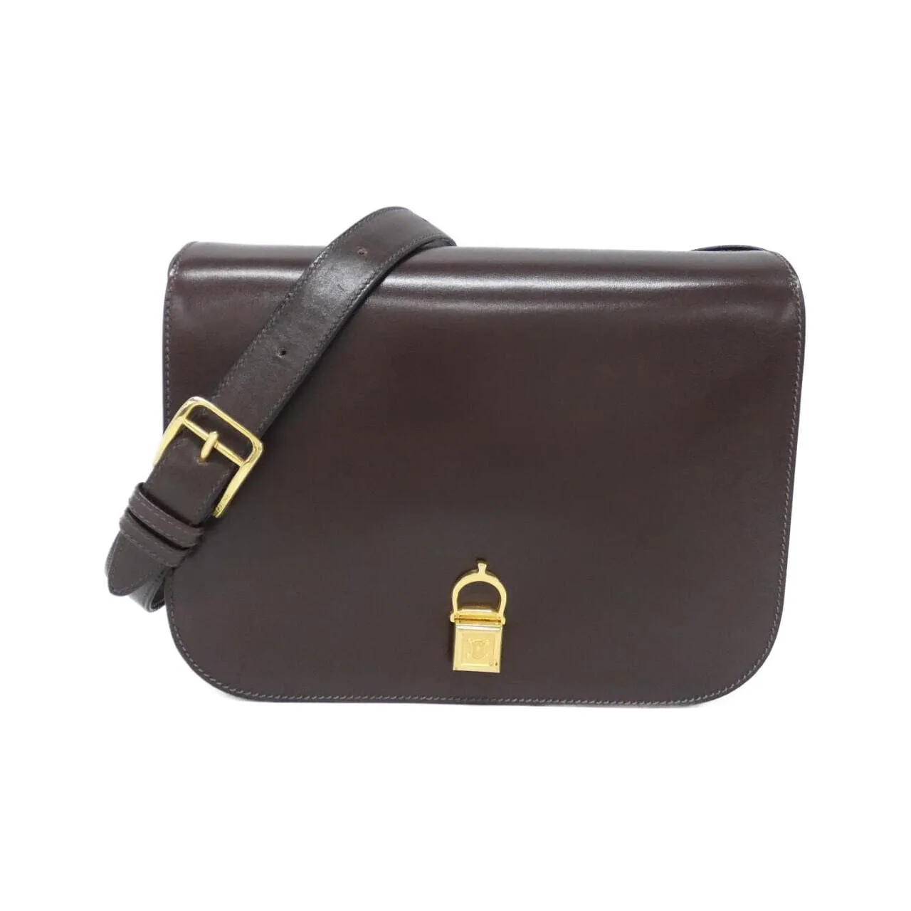 CELINE 肩背包 皮革 Brown