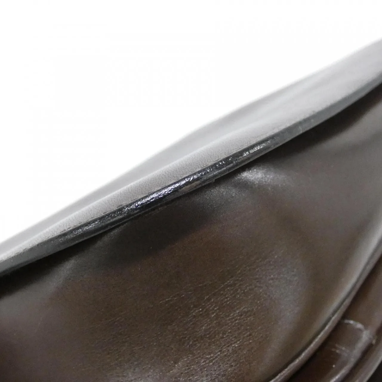 CELINE 肩背包 皮革 棕色 皮革 中古品B - 縮圖 3