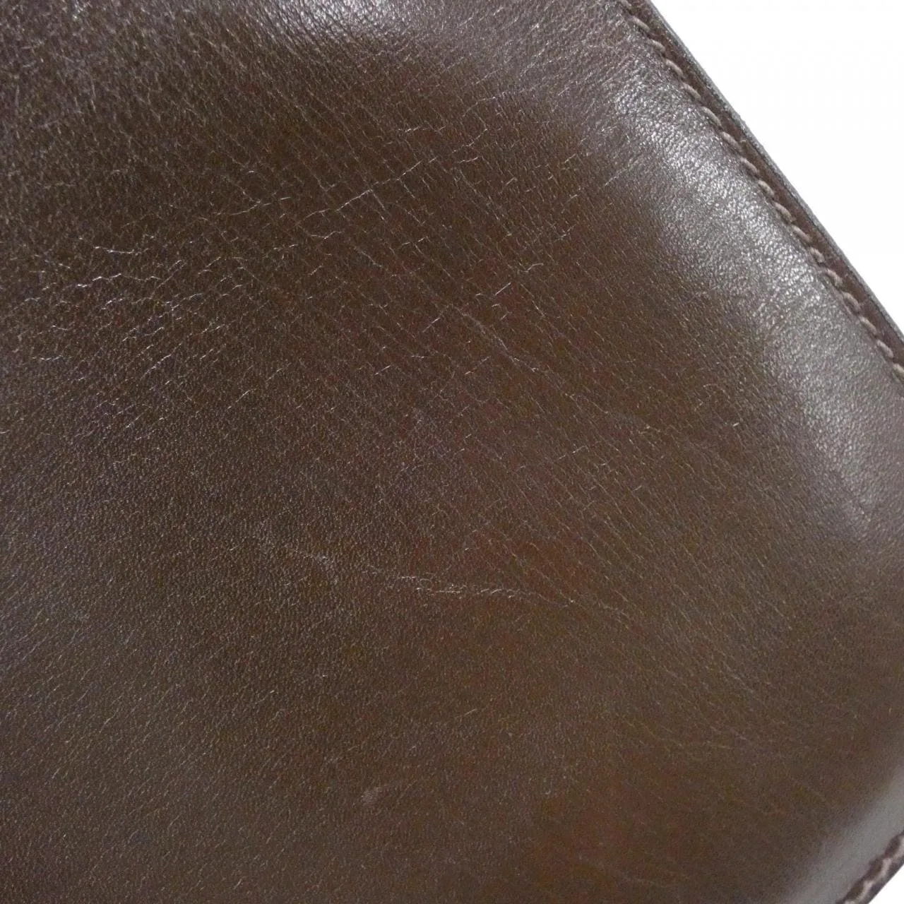 CELINE 肩背包 皮革 棕色 皮革 中古品B - 縮圖 4