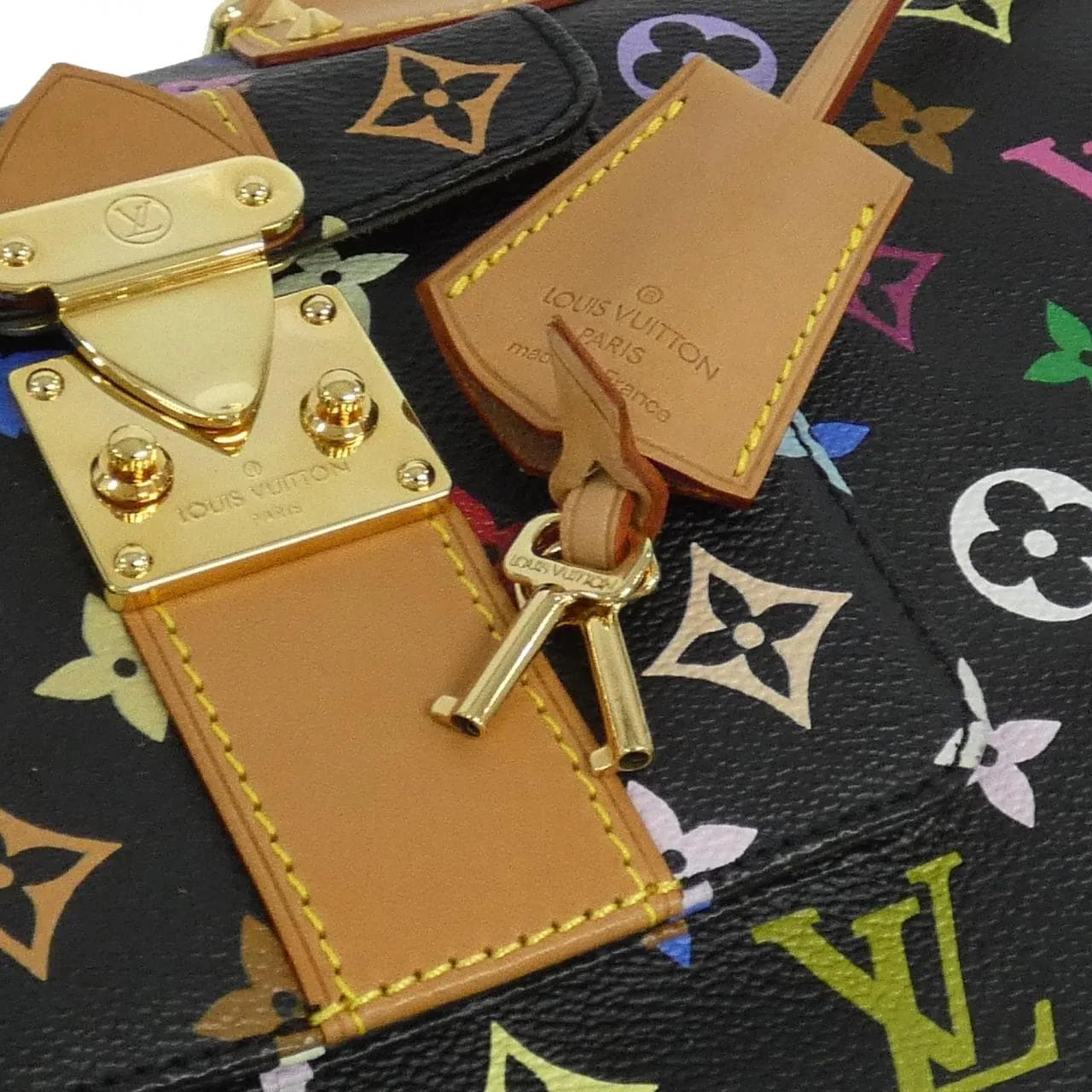 LOUIS VUITTON Speedy M92642 Boston Canvas Multicolor Canvas - Thumbnail 4