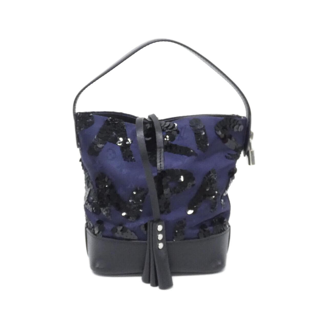 LOUIS VUITTON M94601 Handbag Canvas Navy Canvas Rank A - Thumbnail 2