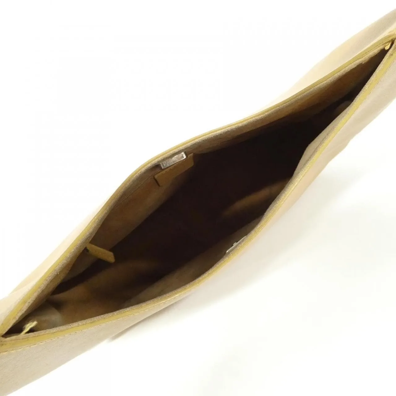 GUCCI 001 3739 肩背包 皮革 米色 皮革 中古品A - 縮圖 8