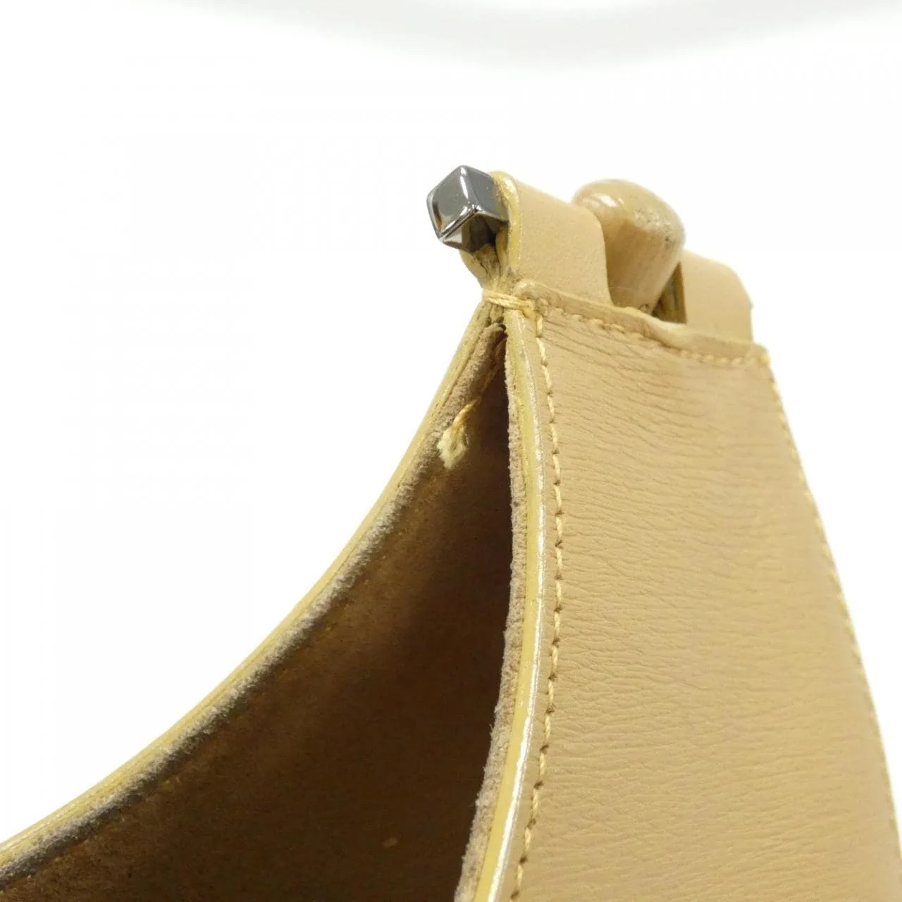 GUCCI 001 3739 肩背包 皮革 米色 皮革 中古品A - 縮圖 9