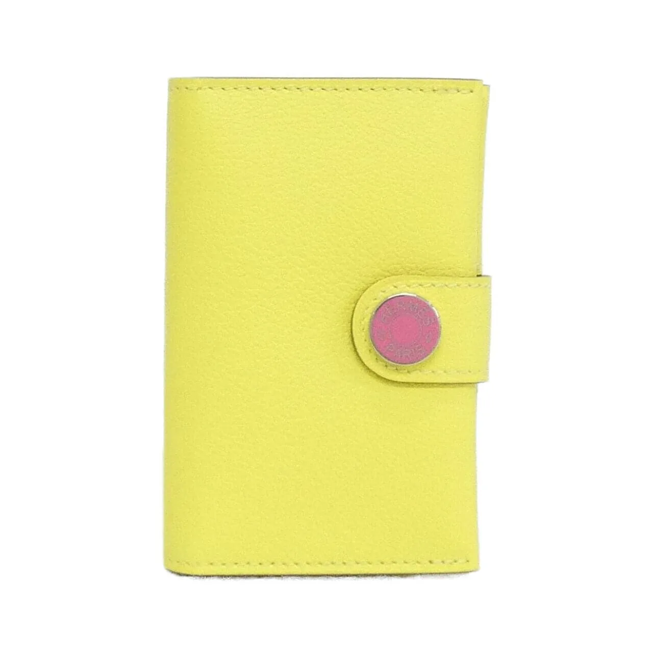HERMES 084148CK Card Case Black