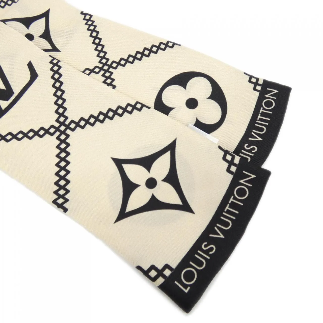 LOUIS VUITTON M77453 Scarf Beige Rank A - Thumbnail 2