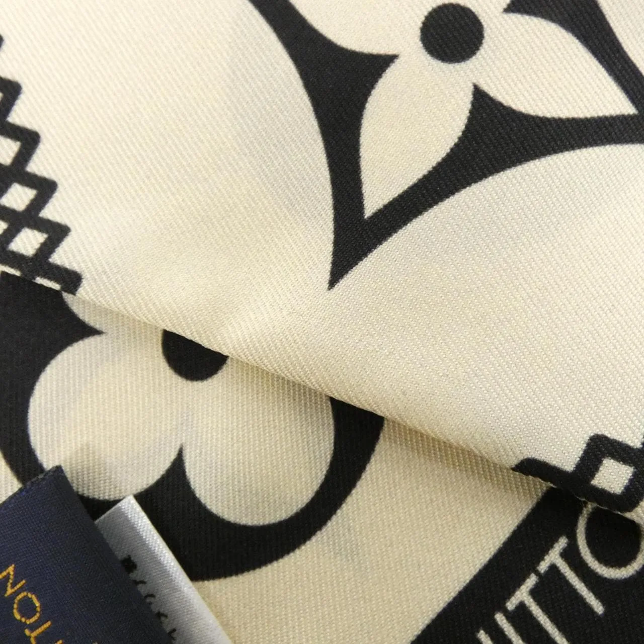 LOUIS VUITTON M77453 Scarf Beige Rank A - Thumbnail 3