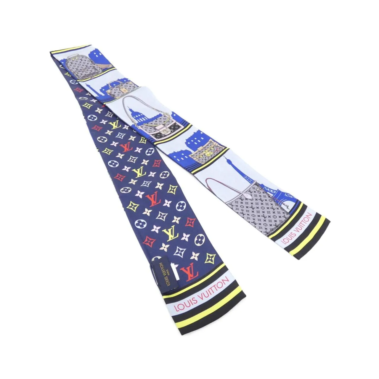 LOUIS VUITTON M77317 Scarf Blue