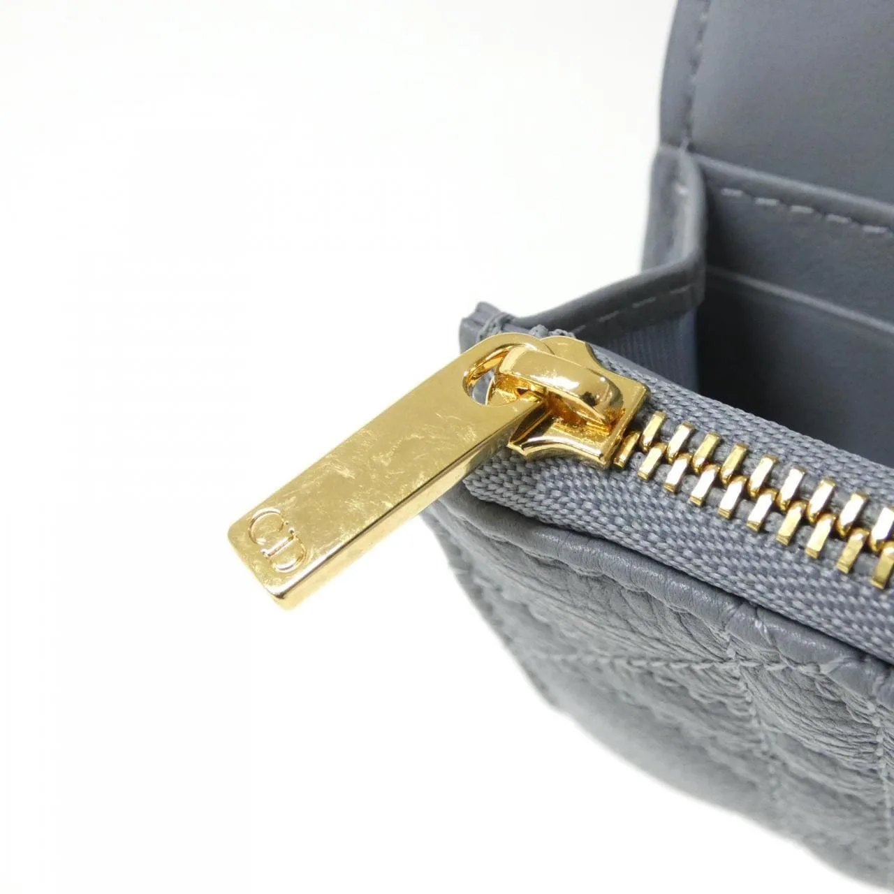 DIOR Caro S5132UWHC Wallet Black Rank A - Thumbnail 5