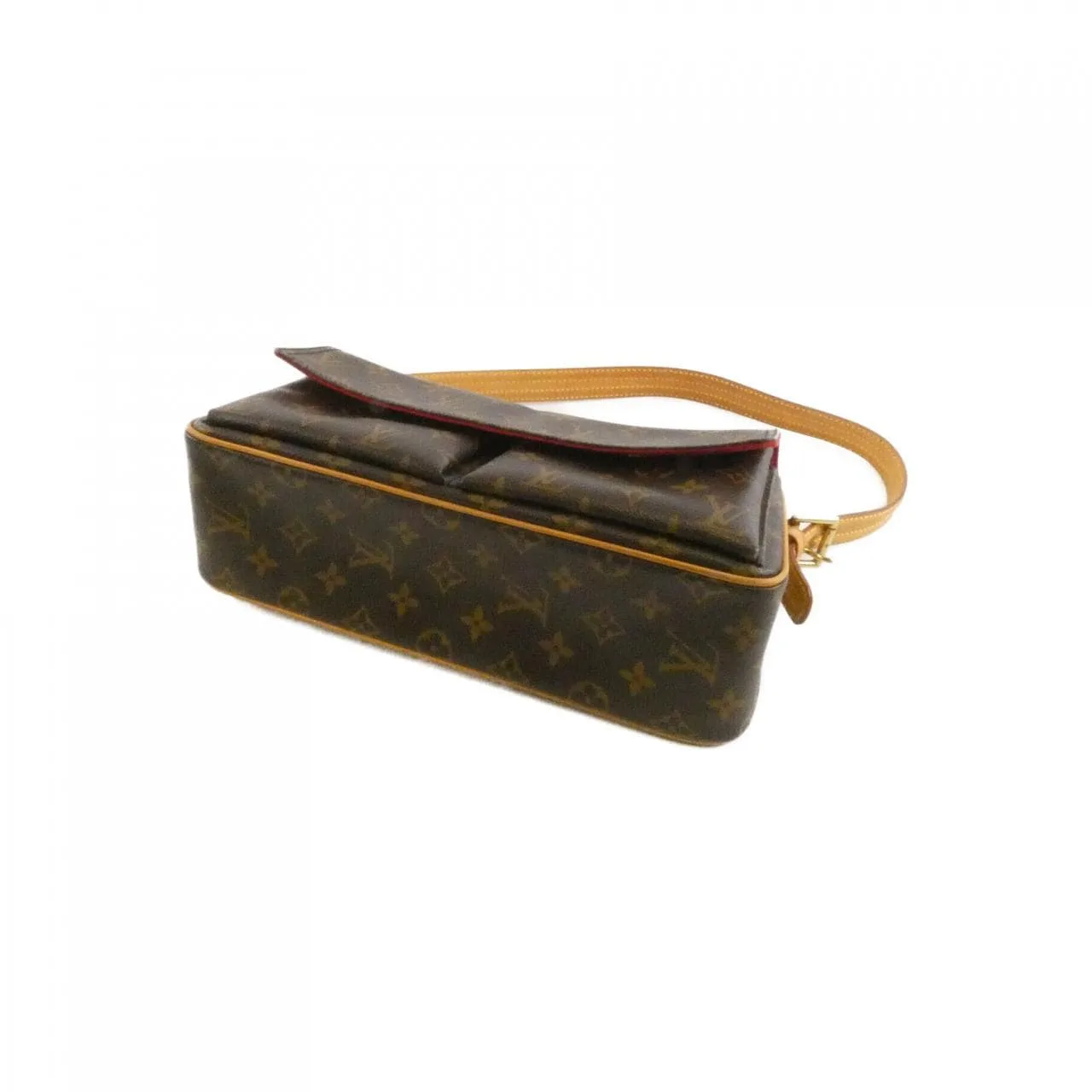 LOUIS VUITTON Viva Cité M51164 Shoulder Monogram 黑色 Monogram 中古品B - 縮圖 3