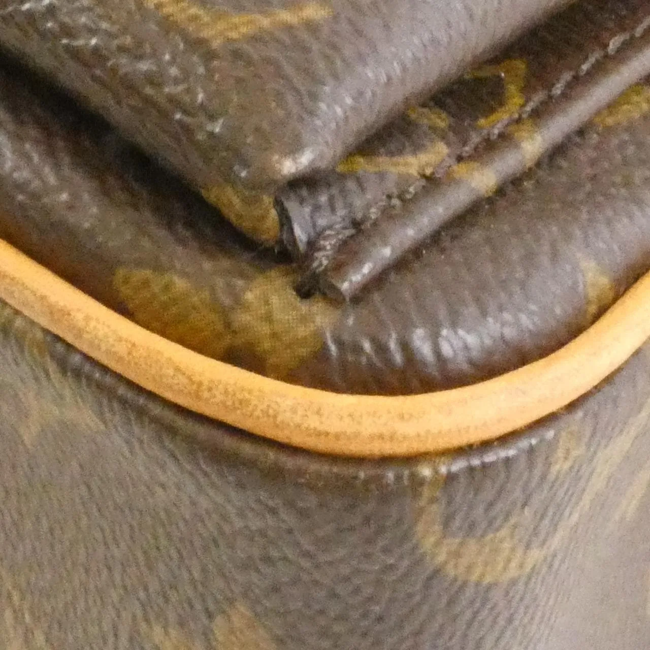 LOUIS VUITTON Viva Cité M51164 Shoulder Monogram 黑色 Monogram 中古品B - 縮圖 4