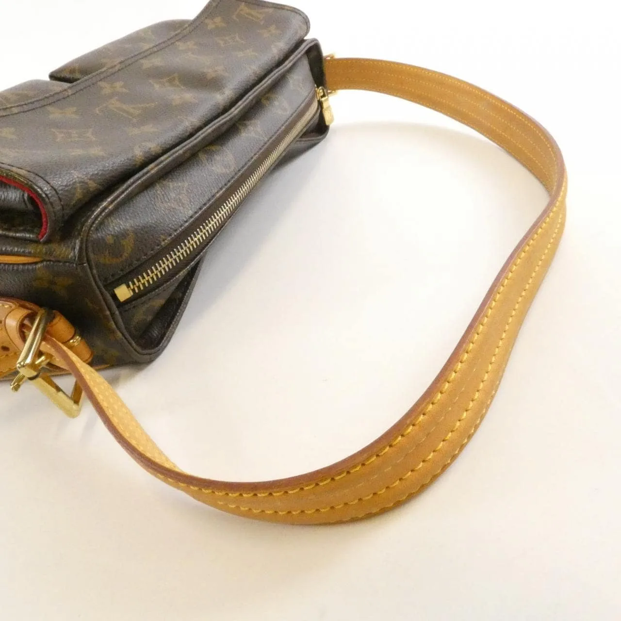 LOUIS VUITTON Viva Cité M51164 Shoulder Monogram 黑色 Monogram 中古品B - 縮圖 6