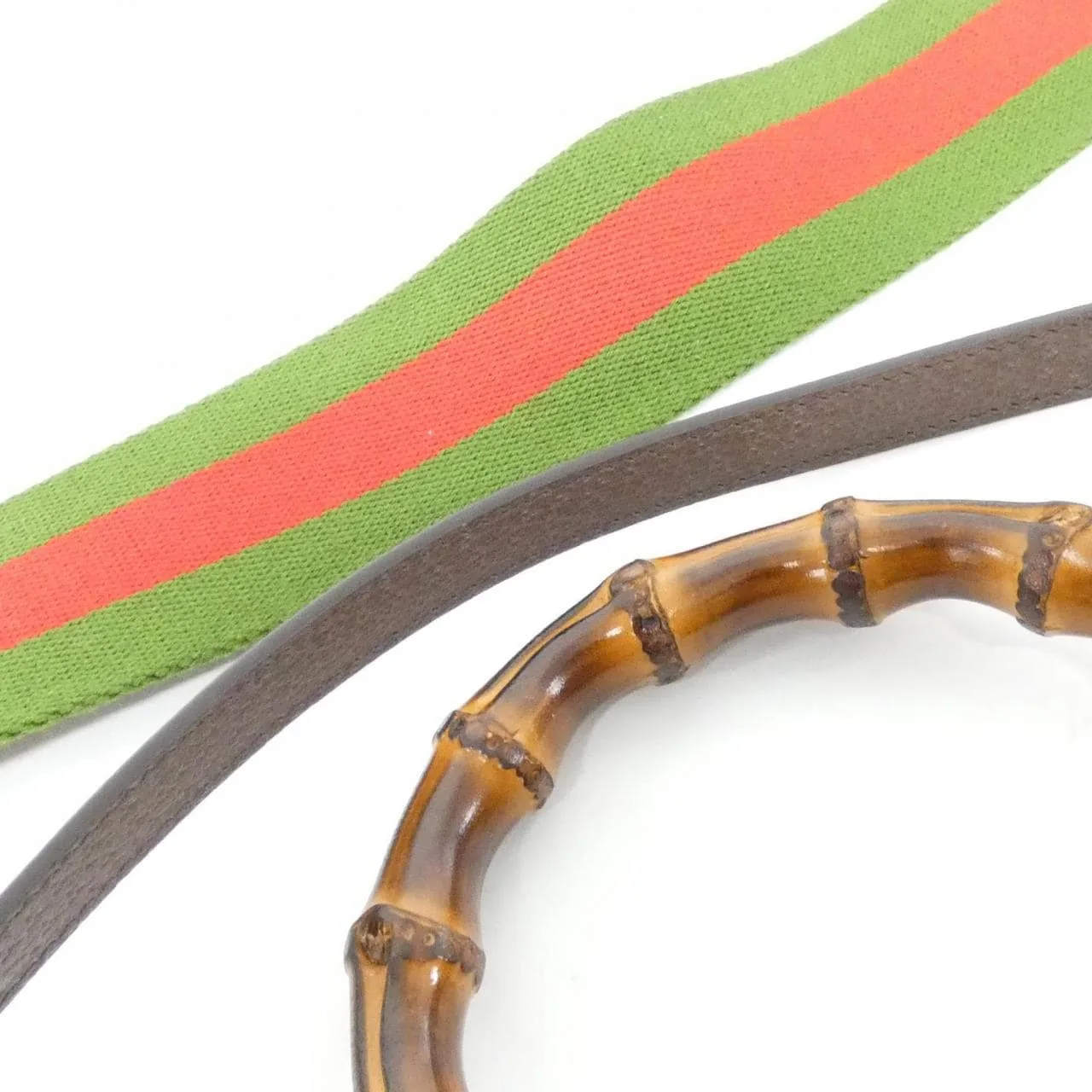 GUCCI Bamboo 675797 UKMDT Handbag Canvas Black Canvas Rank A - Thumbnail 4