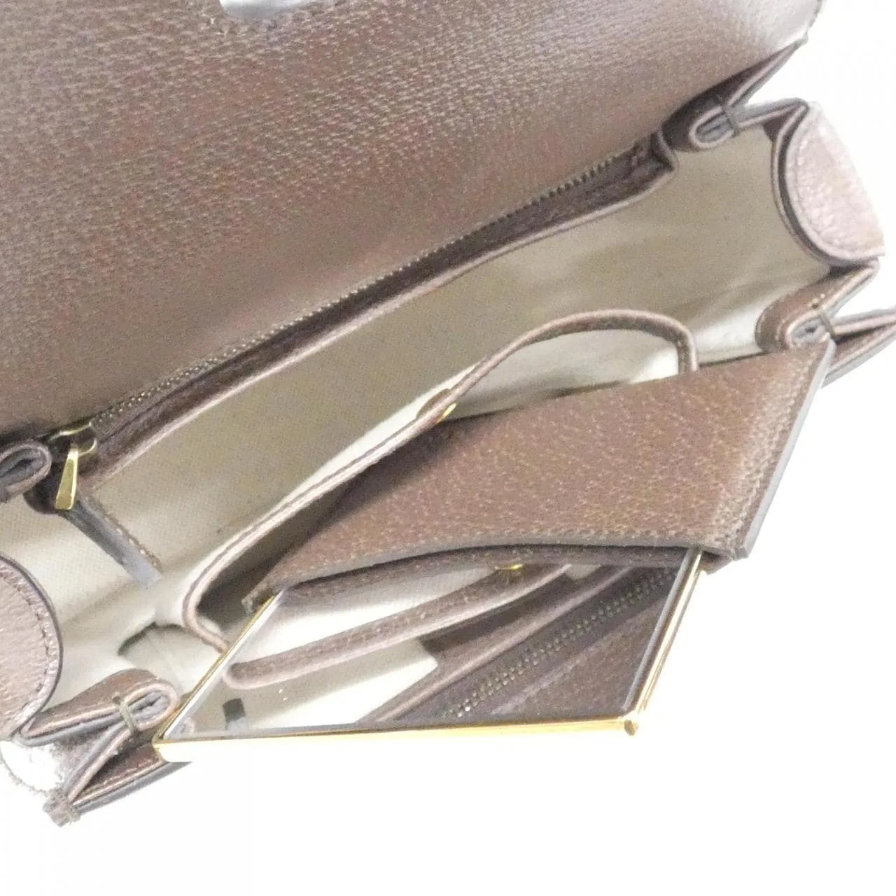 GUCCI Bamboo 675797 UKMDT Handbag Canvas Black Canvas Rank A - Thumbnail 5