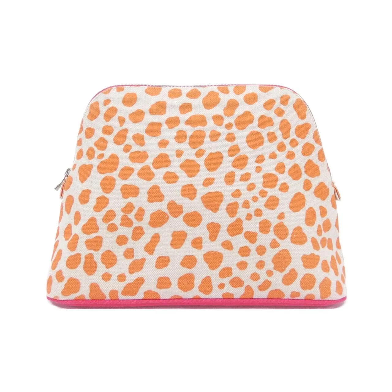 HERMES Pouch Canvas Black