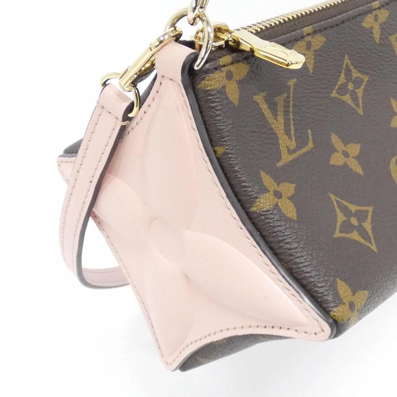 LOUIS VUITTON M11303 Pouch Monogram 藍色 Monogram 中古品A - 縮圖 3