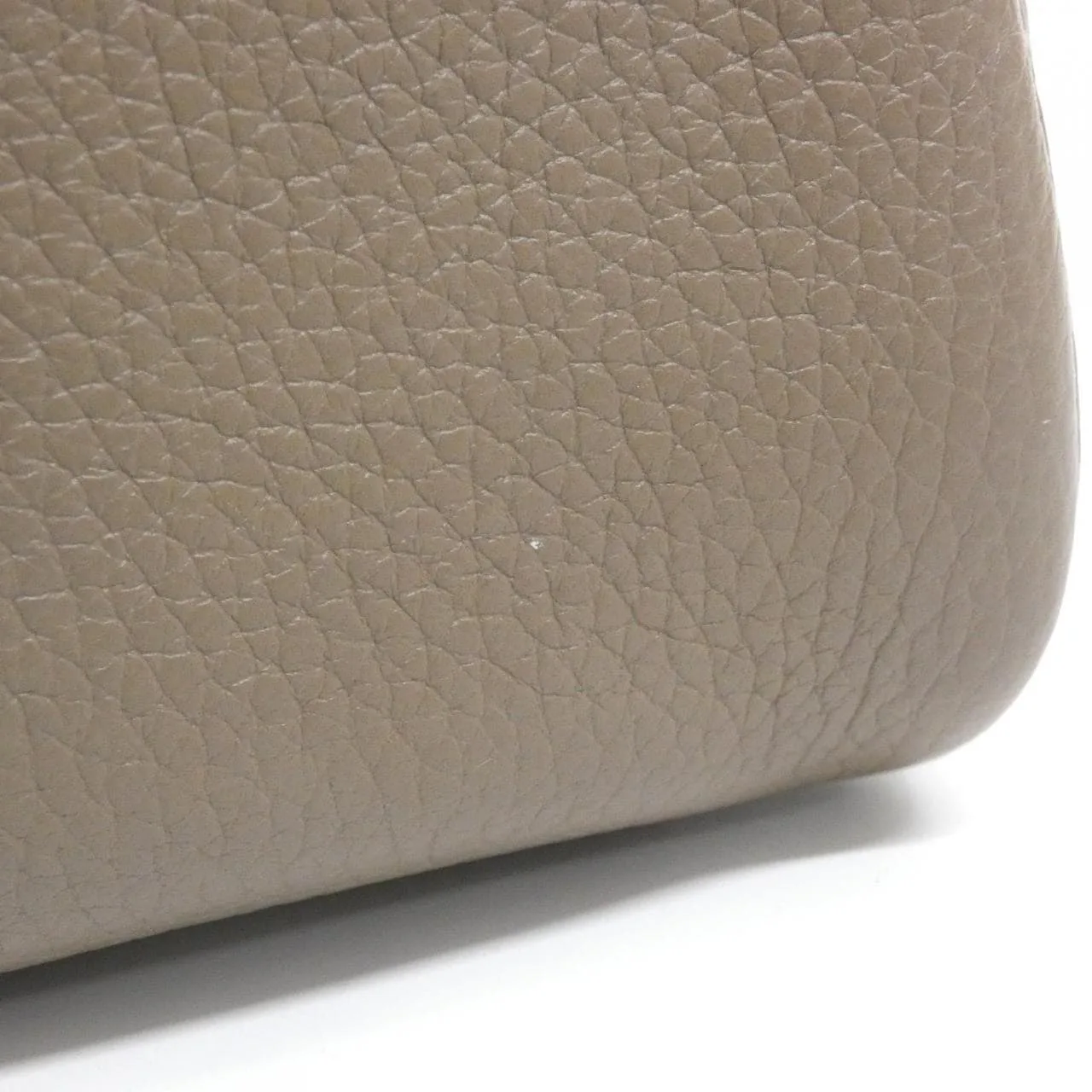 HERMES Lindy 073428CK Shoulder Clemence Etoupe Clemence 皮 中古品A - 縮圖 4