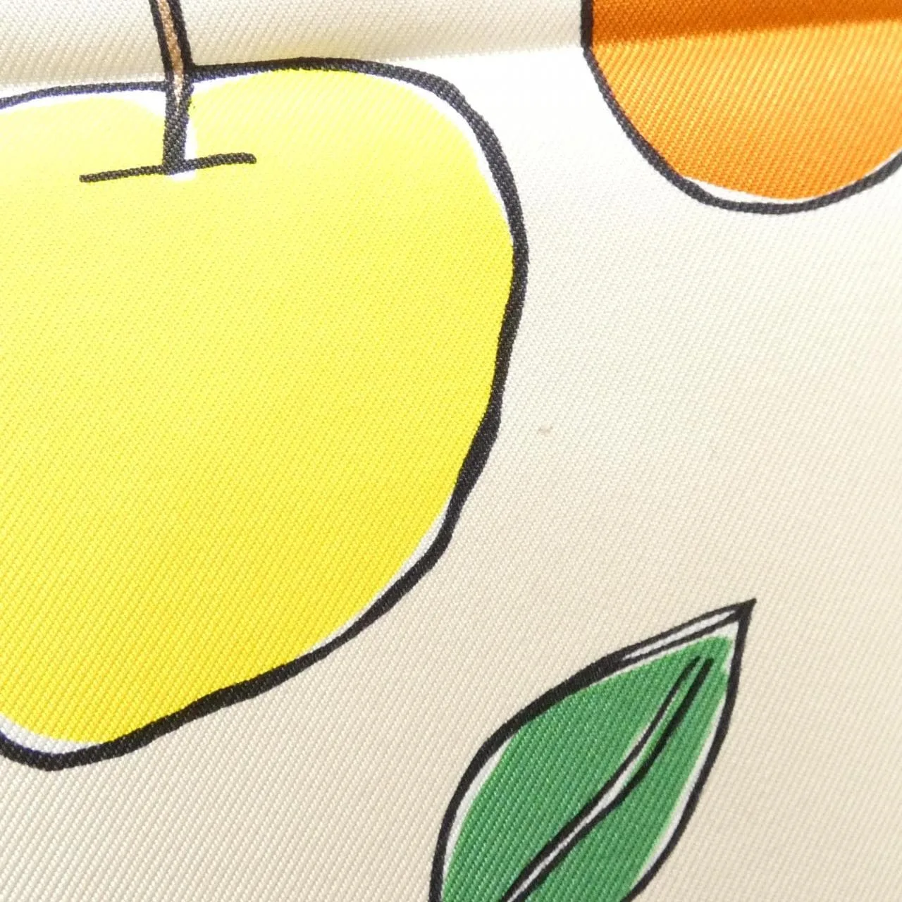 HERMES 004307S Scarf 黑色 中古品A - 縮圖 3