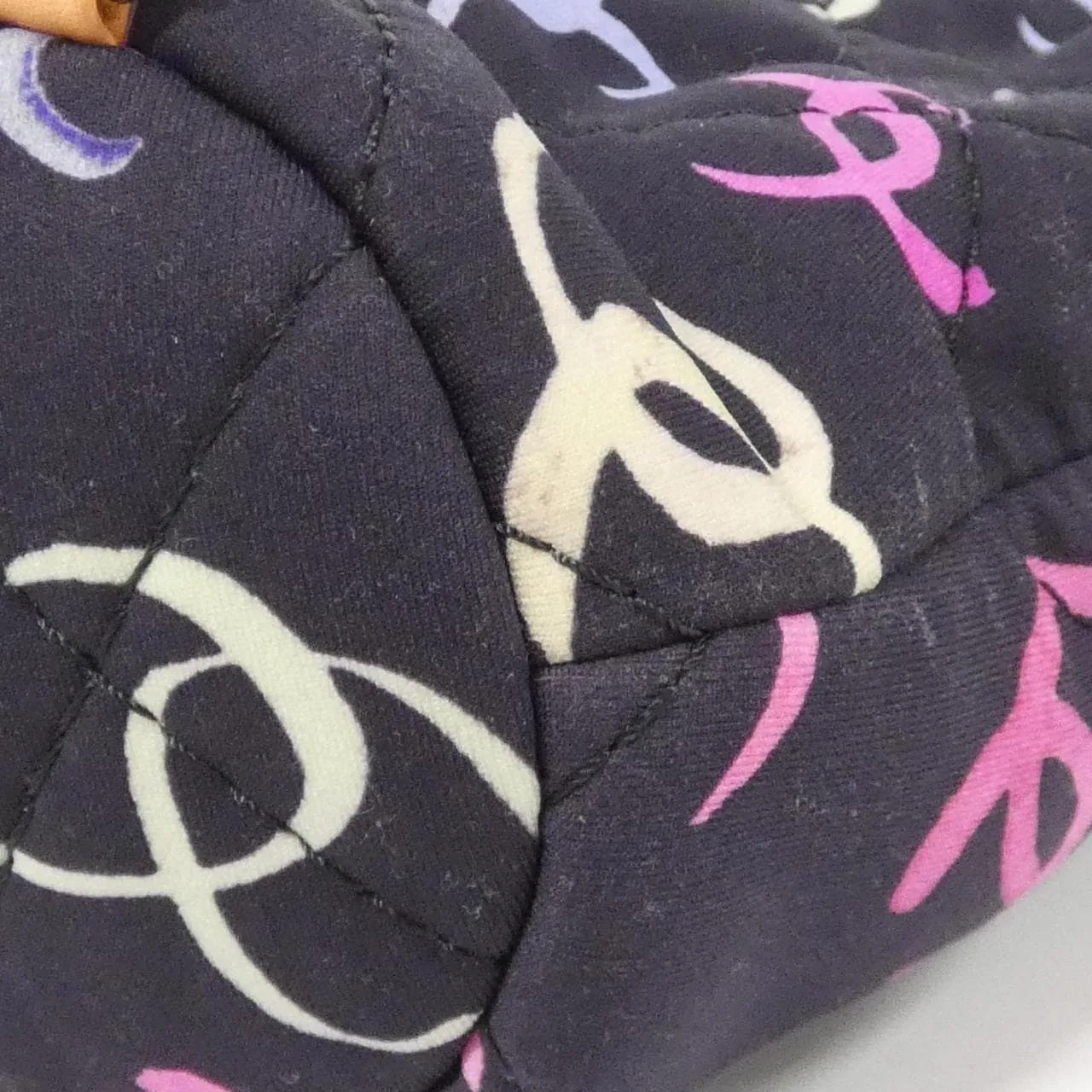 CHANEL AS4810 Backpack Canvas Multicolor 帆布 中古品A - 縮圖 3