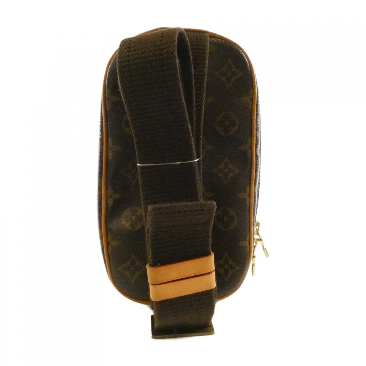 LOUIS VUITTON Pochette M51870 Shoulder Monogram 黑色 Monogram 中古品B - 縮圖 2