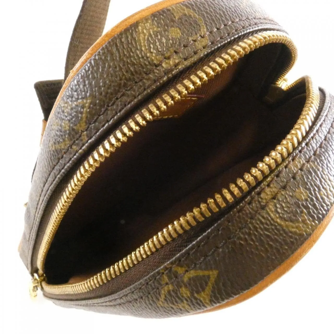 LOUIS VUITTON Pochette M51870 Shoulder Monogram 黑色 Monogram 中古品B - 縮圖 10