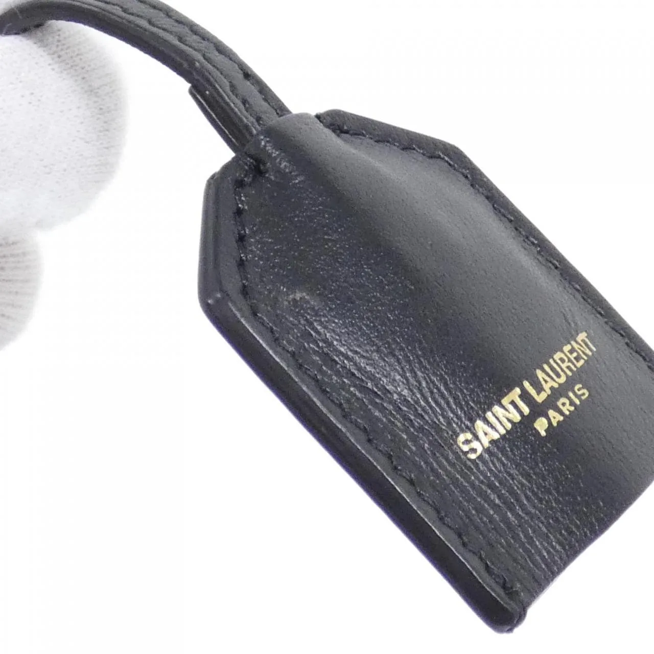 SAINT LAURENT Cabas 568853 DV700 Handbag Monogram Black Monogram Rank A - Thumbnail 7