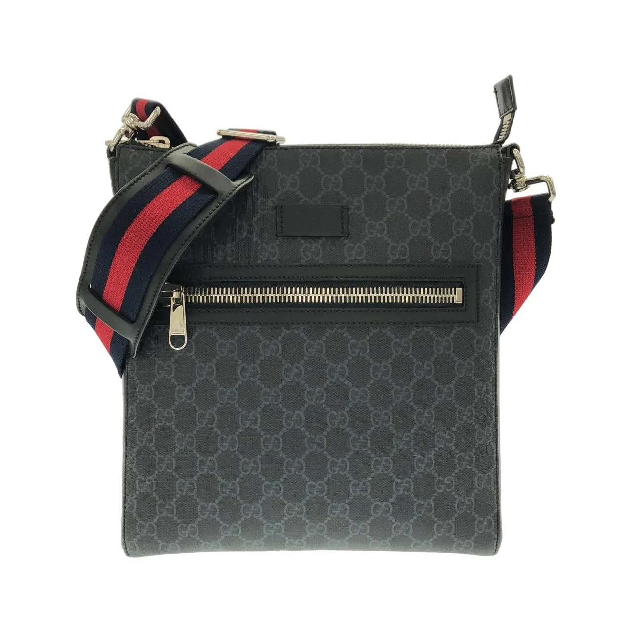 GUCCI 474137 K5RLN Shoulder Canvas Black