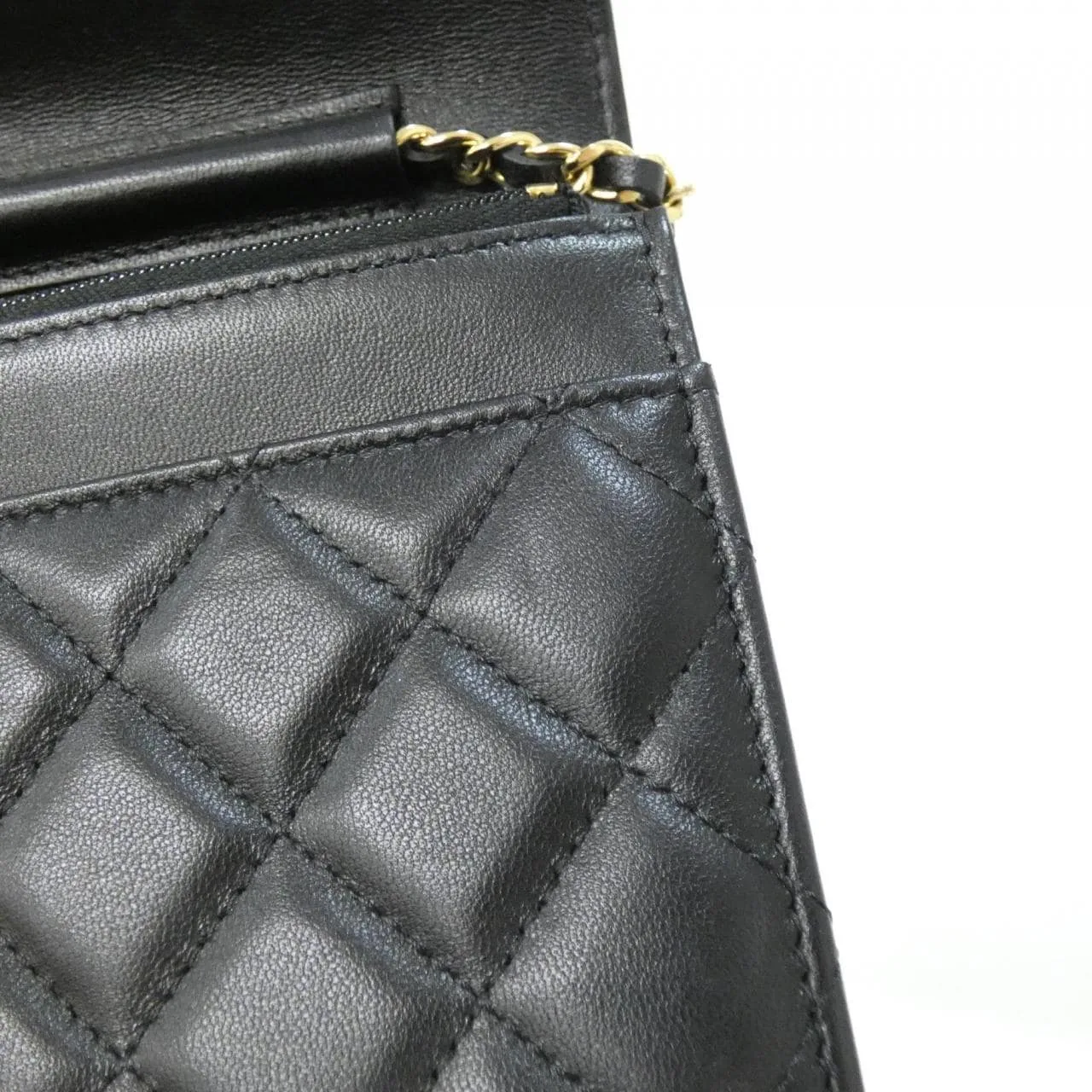 CHANEL Timeless Classic AP0250 Wallet Lambskin Black Lambskin Rank A - Thumbnail 8