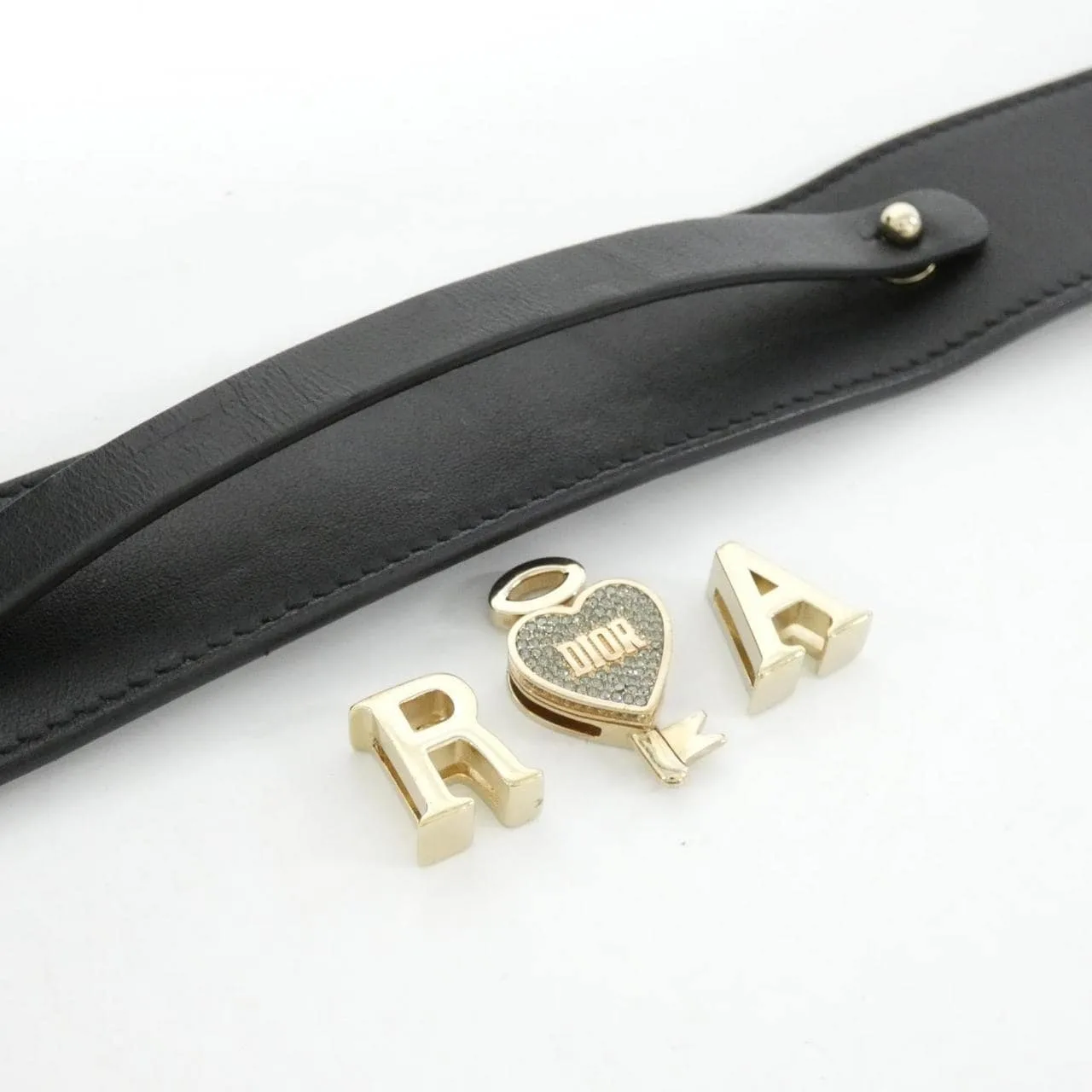 DIOR Lady Dior M0538OCAL Handbag Lambskin 黑色 羊皮 中古品A - 縮圖 8