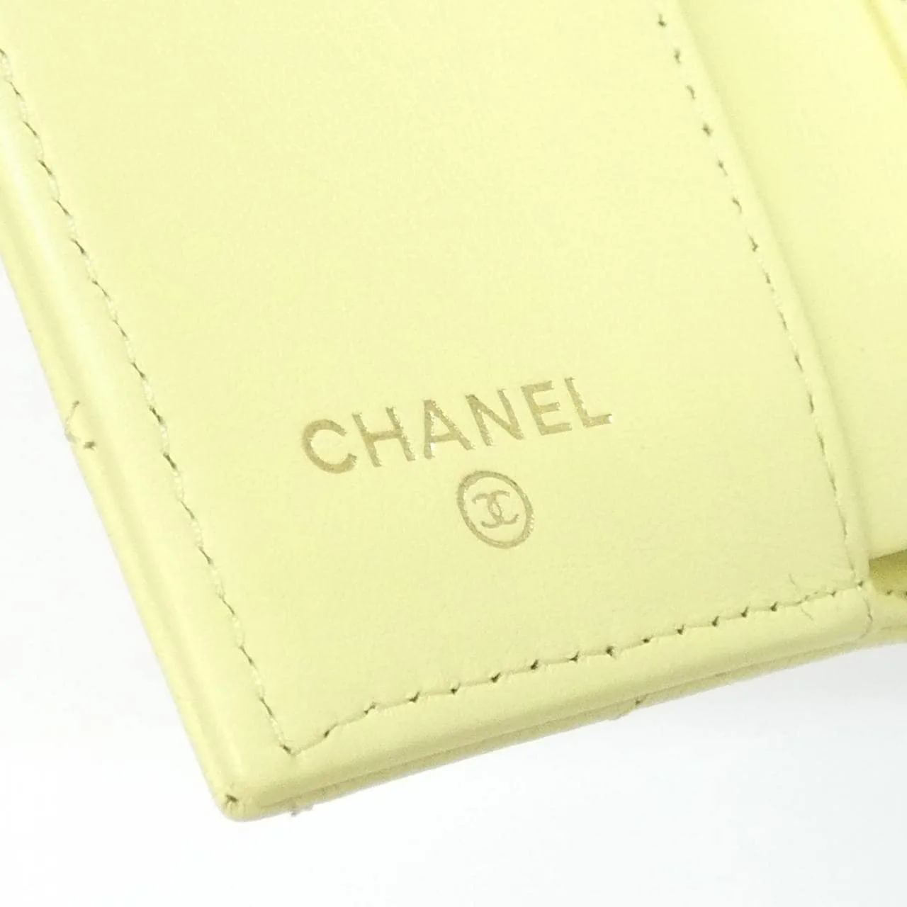 CHANEL Chanel 19 AP3518 Wallet Grained Calfskin Yellow Grained Calfskin Rank A - Thumbnail 7
