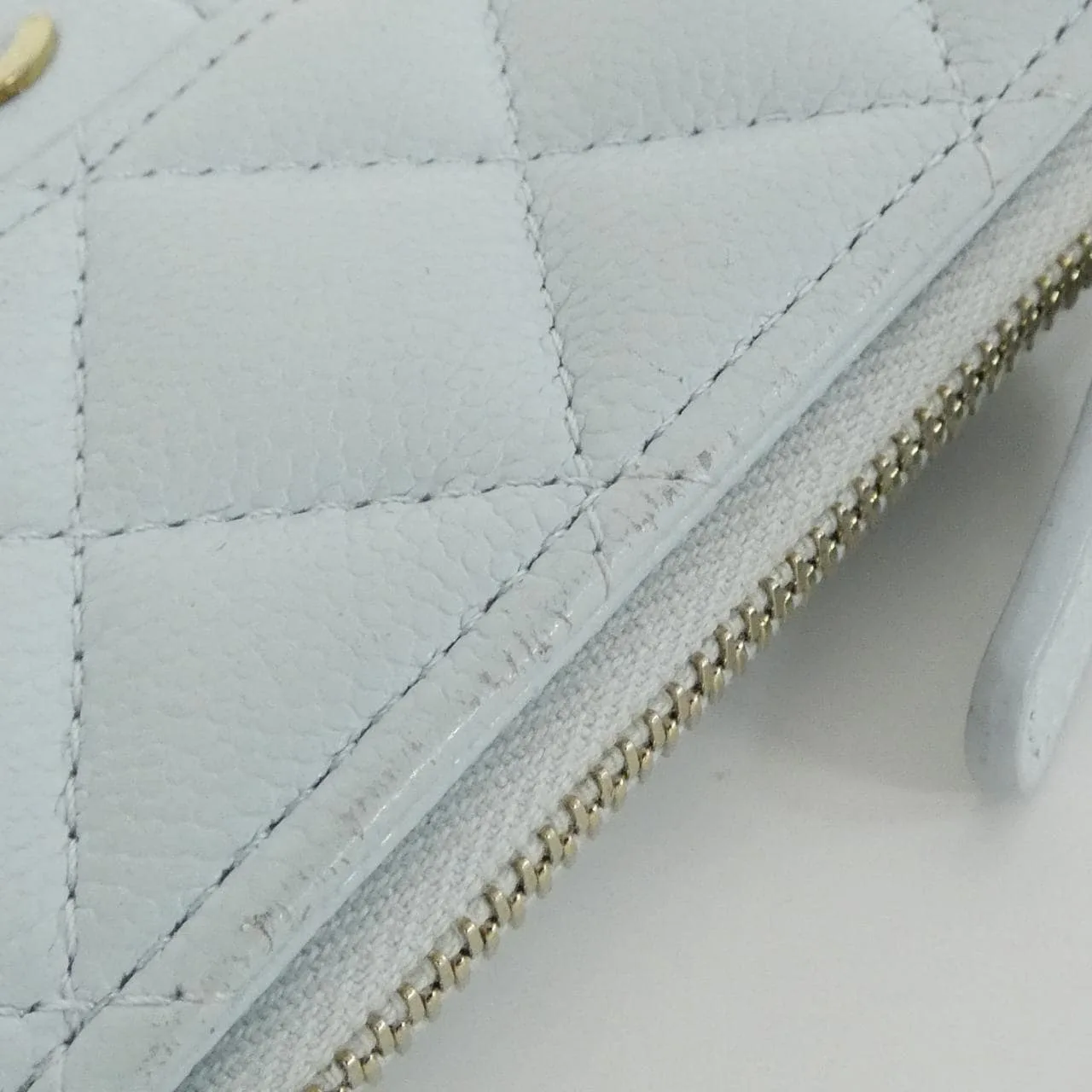 CHANEL Timeless Classic AP2570 Card Case Grained Calfskin Blue Grained Calfskin Rank B - Thumbnail 5