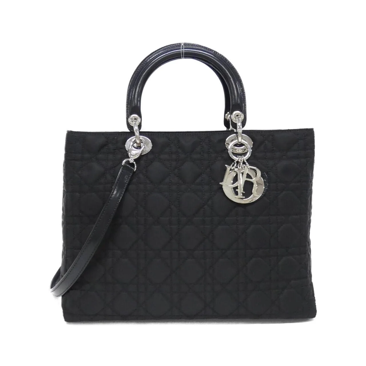 DIOR Lady Dior CAN44561 手提包 尼龍 Black