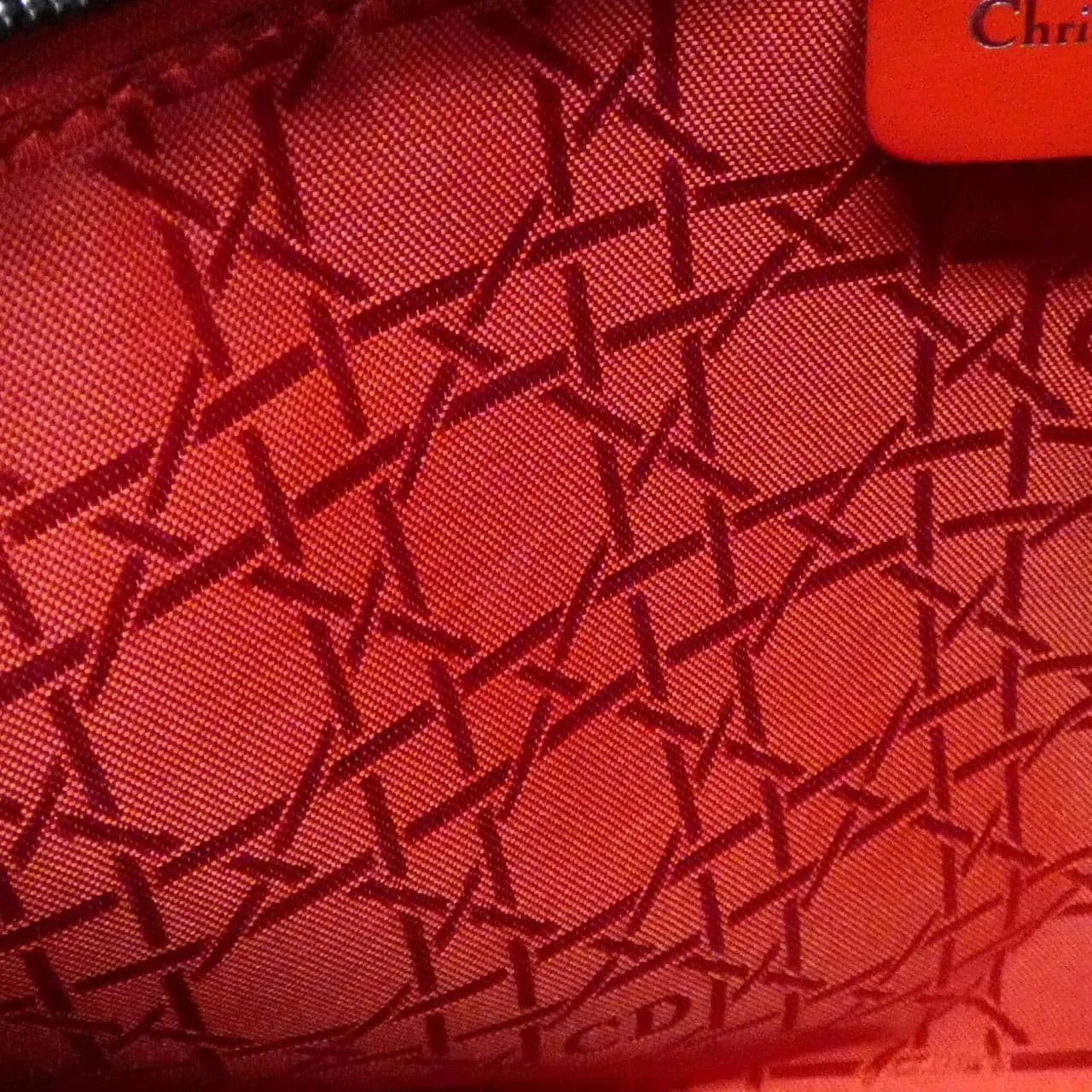 DIOR Lady Dior CAN44561 手提包 尼龍 黑色 尼龍 中古品A - 縮圖 8