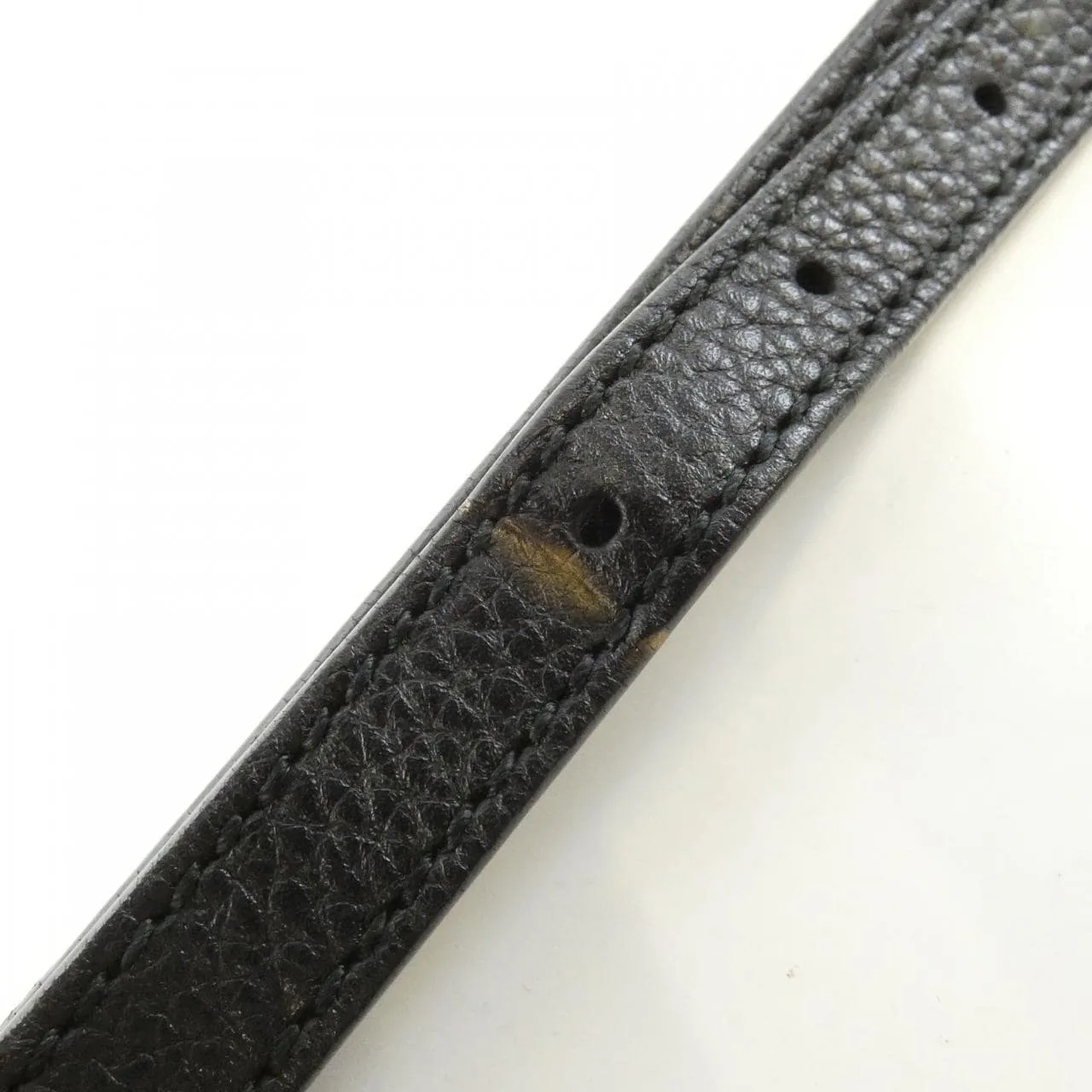 GUCCI Soho 308364 A7M0G Shoulder Leather 黑色 皮革 中古品B - 縮圖 6