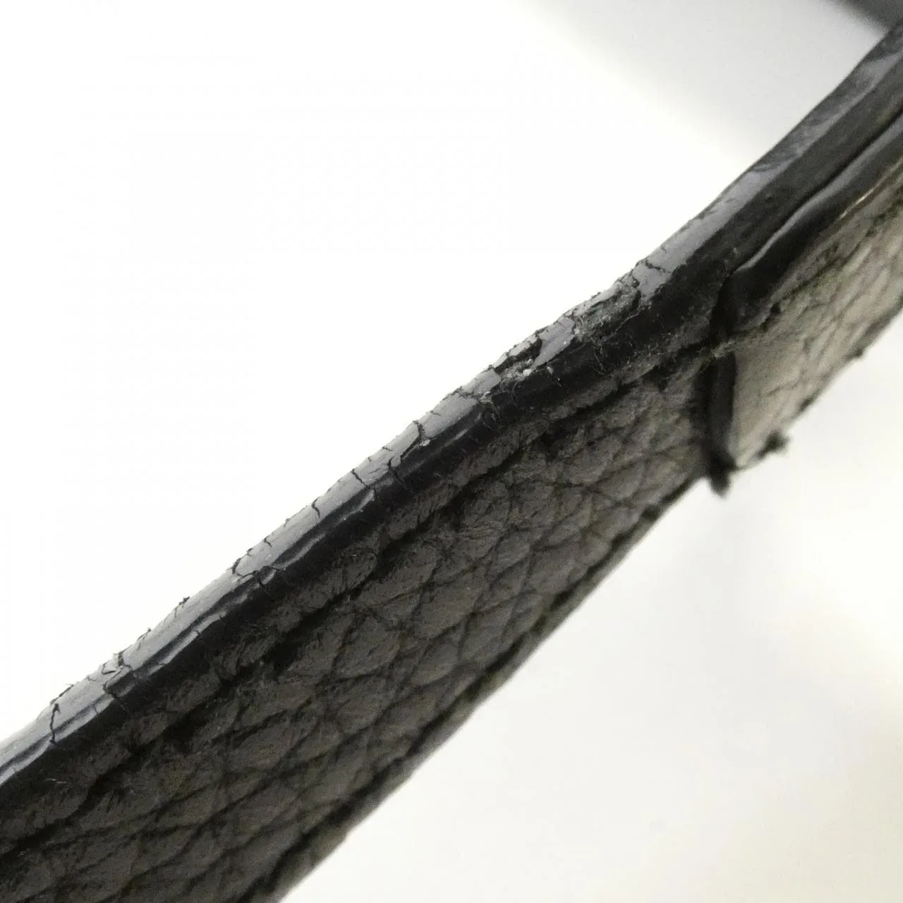 GUCCI Soho 308364 A7M0G Shoulder Leather 黑色 皮革 中古品B - 縮圖 7