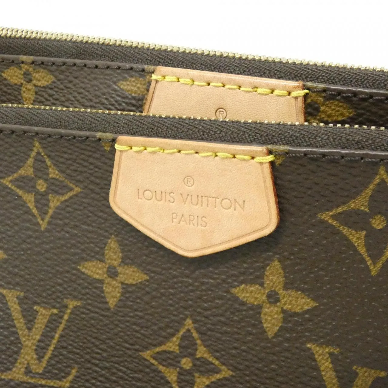 LOUIS VUITTON Pochette M44813 Shoulder Monogram 黑色 Monogram 中古品A - 縮圖 4
