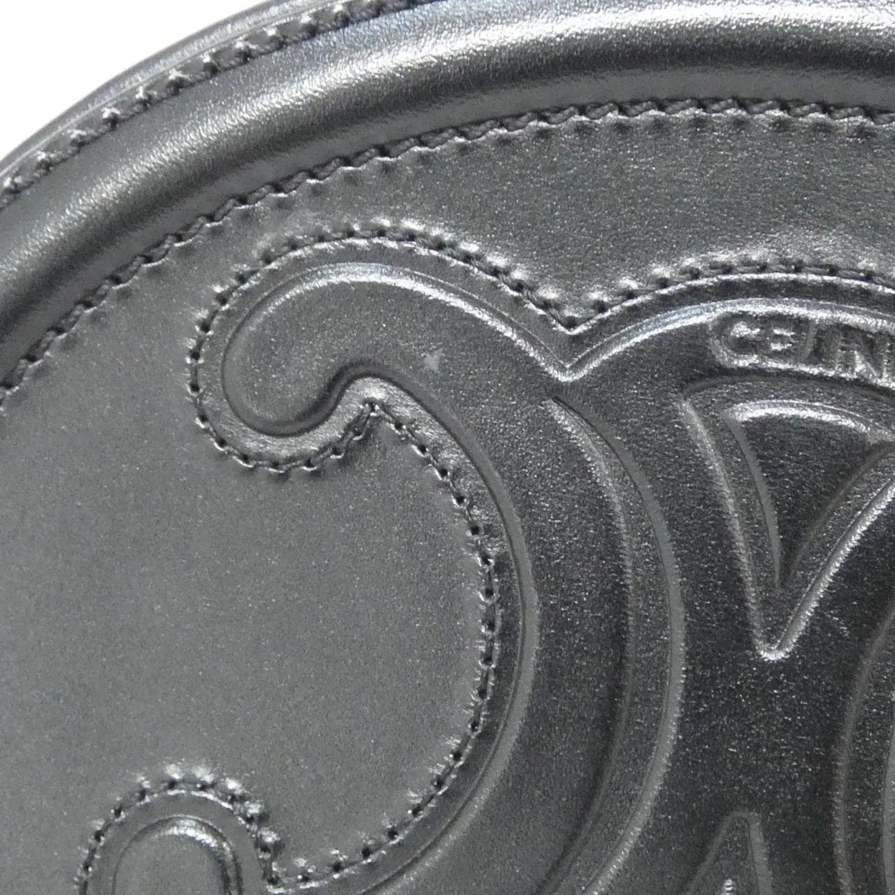 CELINE 10I703DPQ Shoulder Black - Thumbnail 4